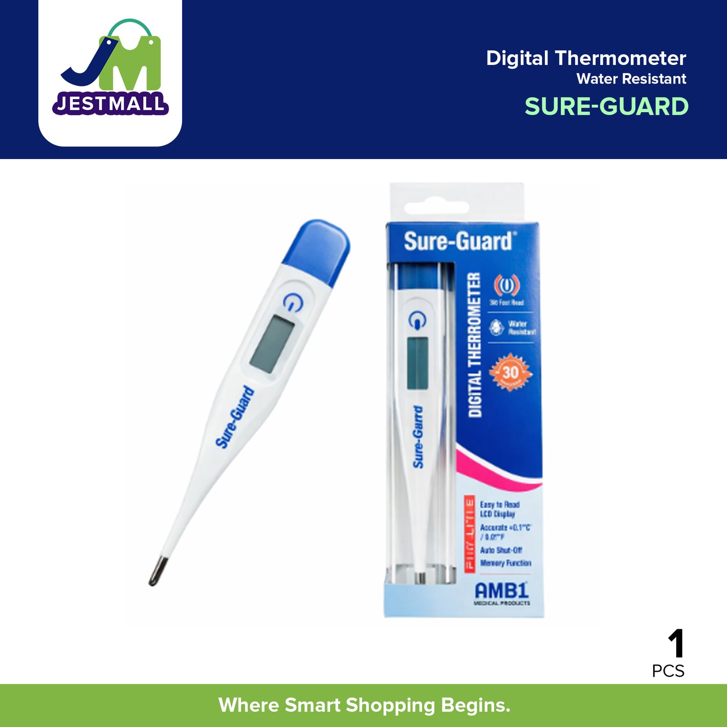SURE-GUARD Digital Thermometer 1's