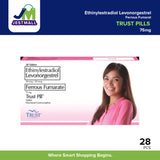 TRUST PILLS Ethinylestradiol Levonorgestrel Ferrous Tablet 28s