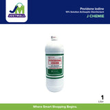 J CHEMIE Povidone Iodine 10% Solution Antiseptic Disinfectant 1 Liter