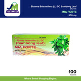 MIA FORTE Blumea Balsamifera (L.) DC Sambong Leaf Diuretic 500 mg 100's Tablet