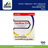 CALCIBONE PRO Calcium, Magnesium, Zinc & Vitamin D3 500mg Wellness Tablets – 100s