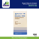 BIOSTIX 4SG Reagent Strips for urinalysis Glucose pH Specific Gravity Protein Strips 100's