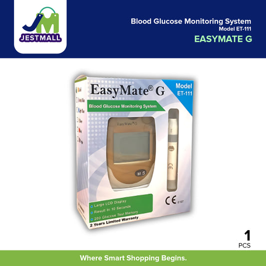 EASYMATE G Blood Glucose Monitoring System Model ET-111