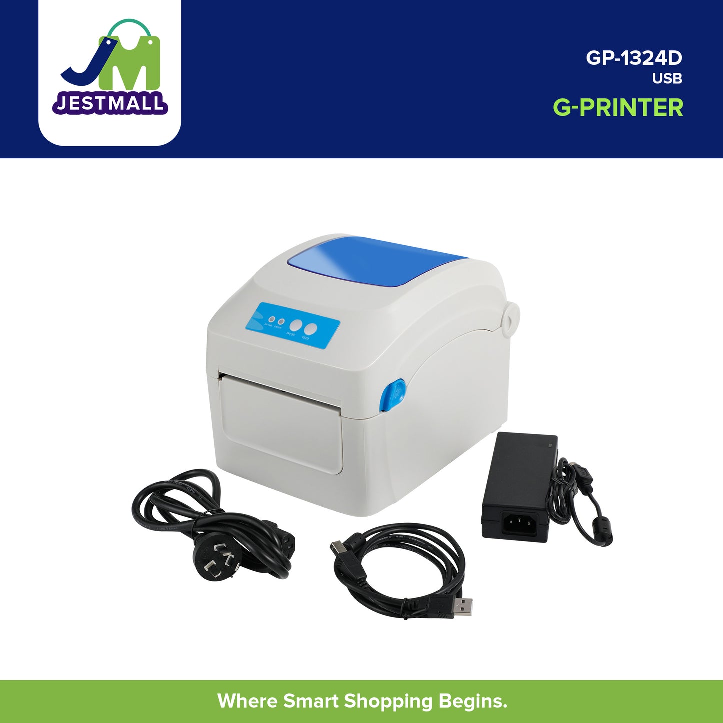 Thermal Receipt Printer G-PRINTER Model GP-1324D USB