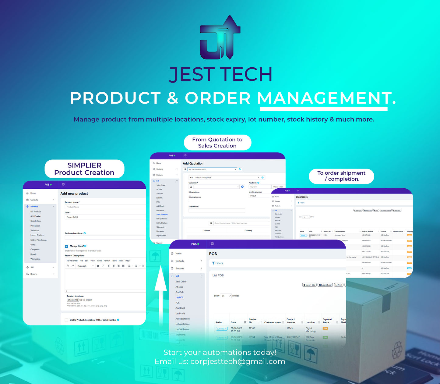 Jest Tech Cloud POS for Business Growth Package Subscription Plan