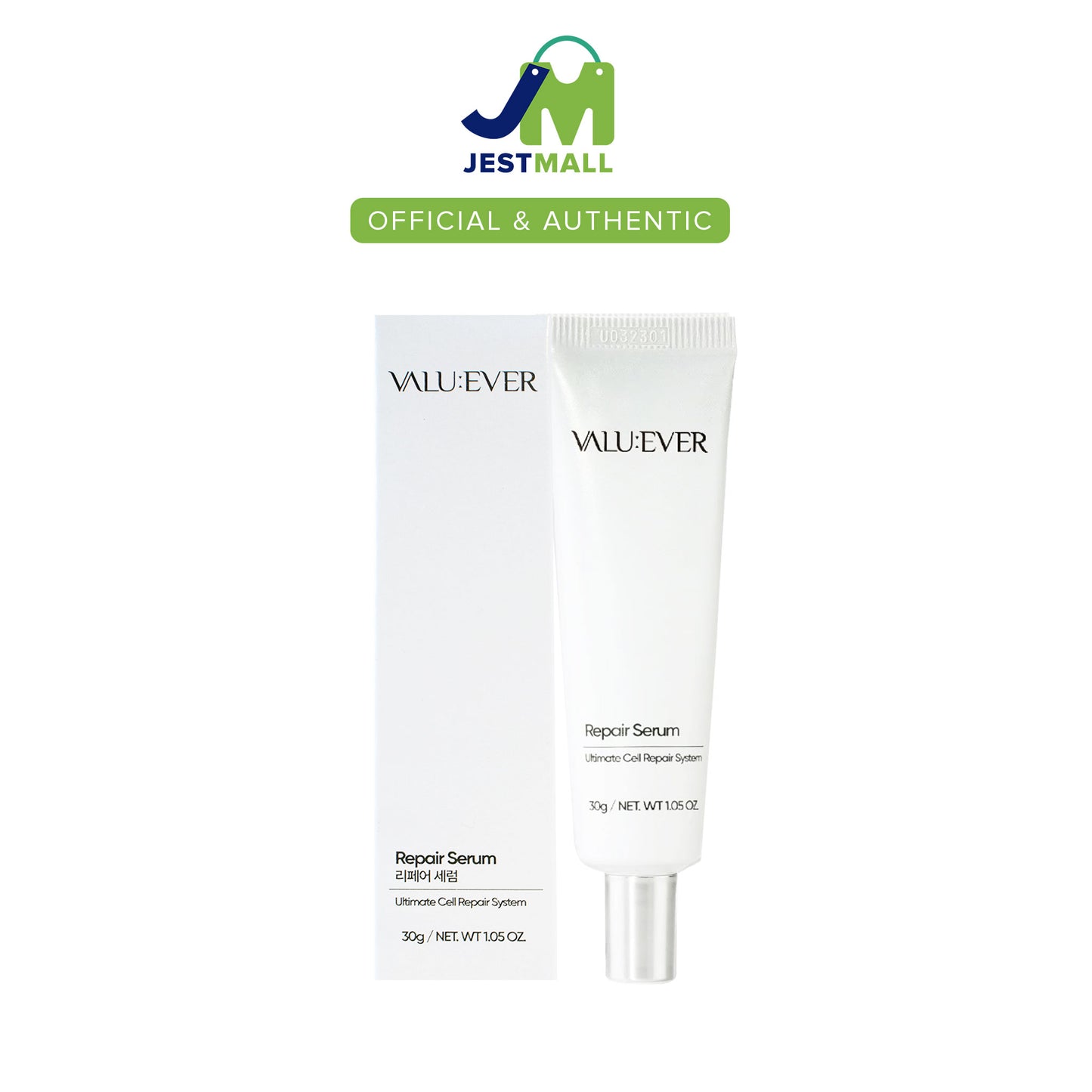 VALU:EVER Ultimate Cell Repair Face Serum 30g – Hydrating & Antioxidant