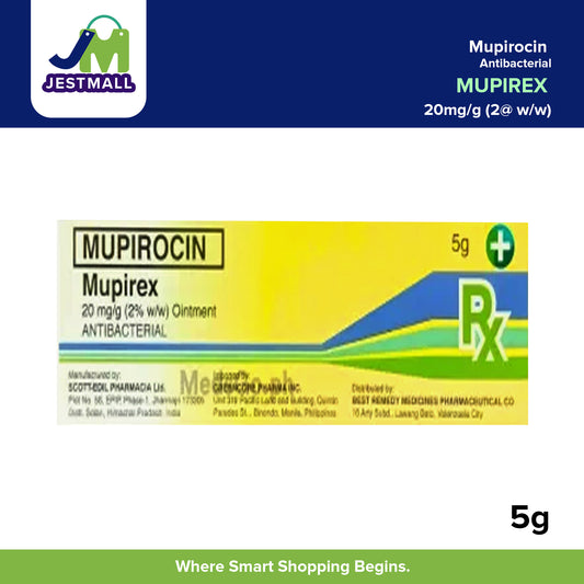 MUPIREX Mupirocin 20mg/g (2@ w/w) Ointment 5g