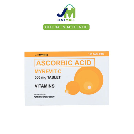 MYREVIT-C Ascorbic Acid Vitamins 500mg Tablet 100's