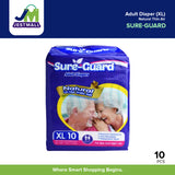 SURE-GUARD Adult Diaper XL 10's