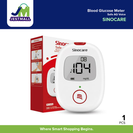 SINOCARE Blood Glucose Meter Safe AQ Voice