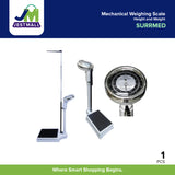 SURMED Height and Weight Mechanical Weighing Scale 88x30x26.5cm