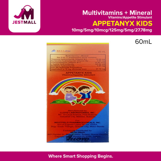 Vitamins/Appetite Stimulant (Appetanyx Kids) 60ml