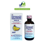 DIALIX Cetirizine Syrup 1mg/mL 60mL Antihistamine for Allergy Relief