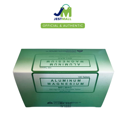 MELMAG Aluminum Magnesium Hydroxide Antacid Suspension 60mL Peppermint Flavor – Digestive Comfort
