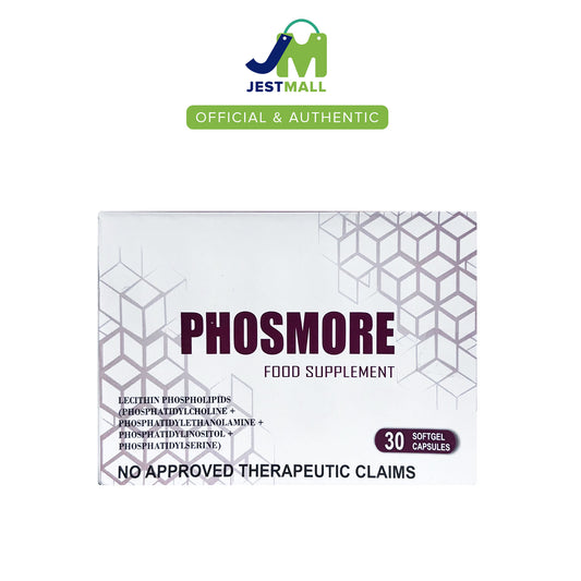 PHOSMORE Lecithin Phospholipids Softgel Capsules 30s – Daily Nutrition Support