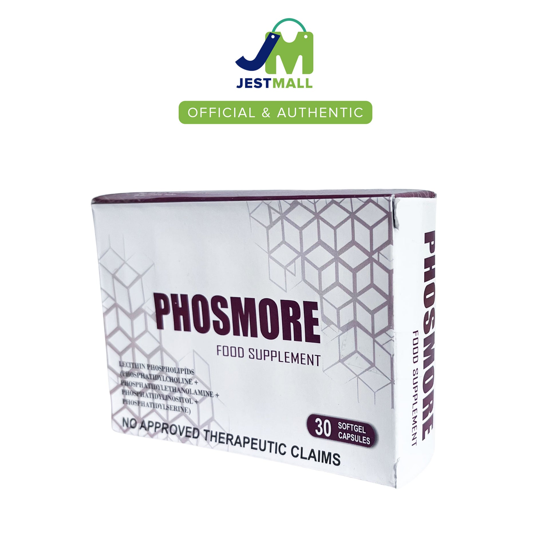 PHOSMORE Lecithin Phospholipids Softgel Capsules 30s – Daily Nutrition Support