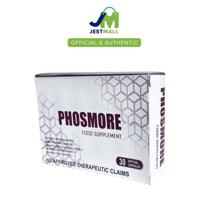 PHOSMORE Lecithin Phospholipids Softgel Capsules 30s – Daily Nutrition Support