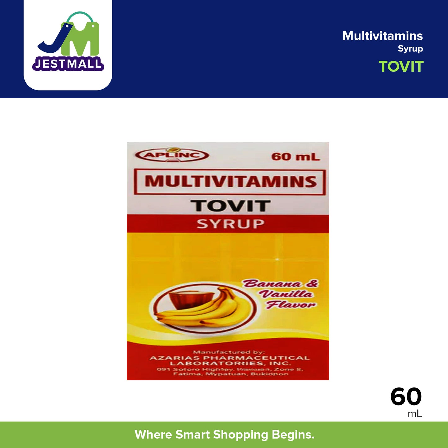 TOVIT Multivitamins Syrup 60ml