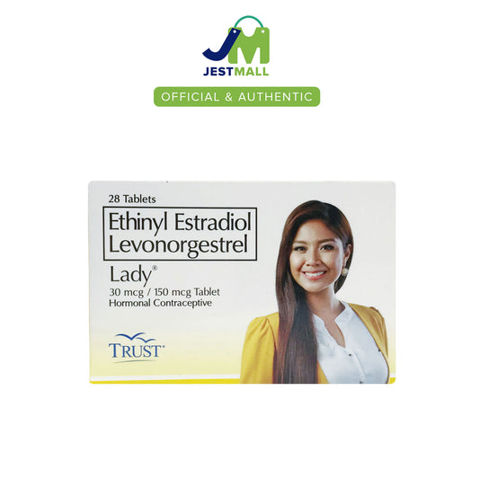 TRUST LADY Ethinyl Estradiol Levonorgestrel Contraceptive Tablets 28s pack
