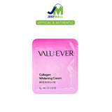 VALU:EVER Collagen Whitening Face Cream 5g – Korean Brightening Moisturizer