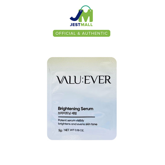 VALU:EVER Potent Skin Brightening Serum 30g Korean skincare bottle for radiant glow and even skin tone